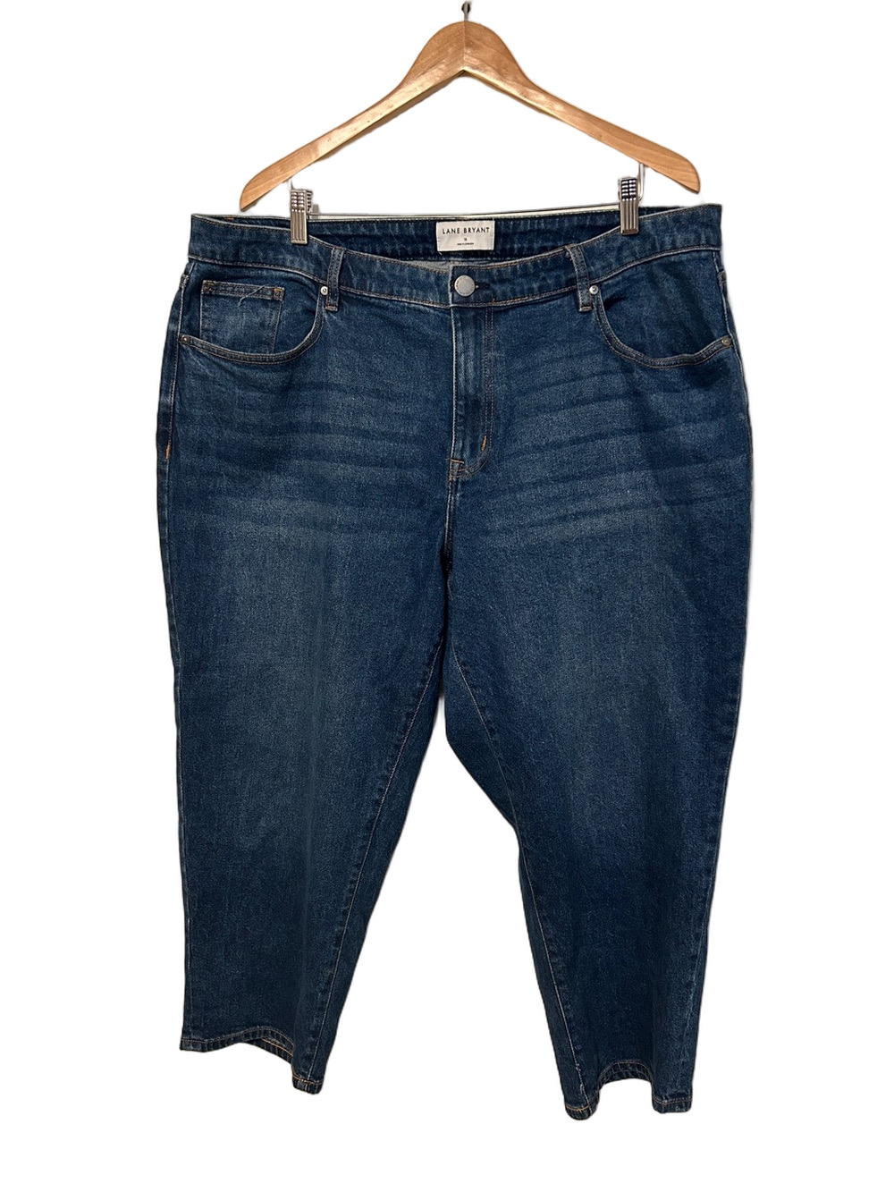 ⛽️Lane Bryant Mid rise boyfriend capri flex magic waistband size 18 GUC